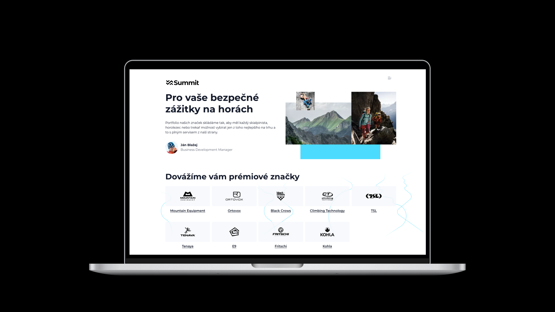 Vizualizace nového webu