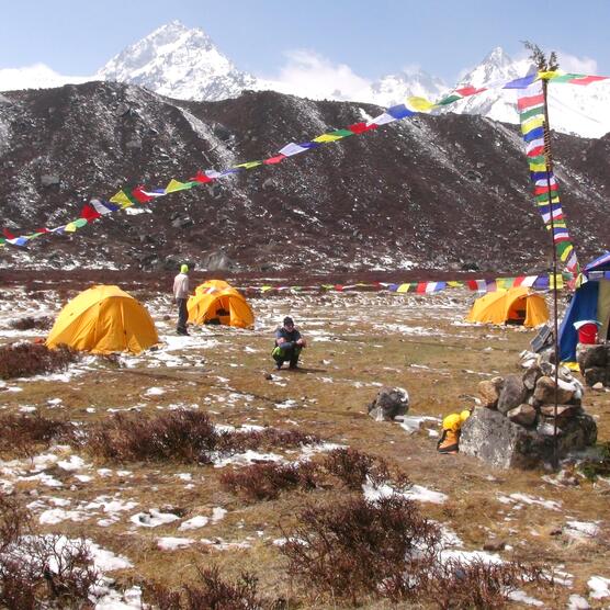 Základný tábor v Ramche