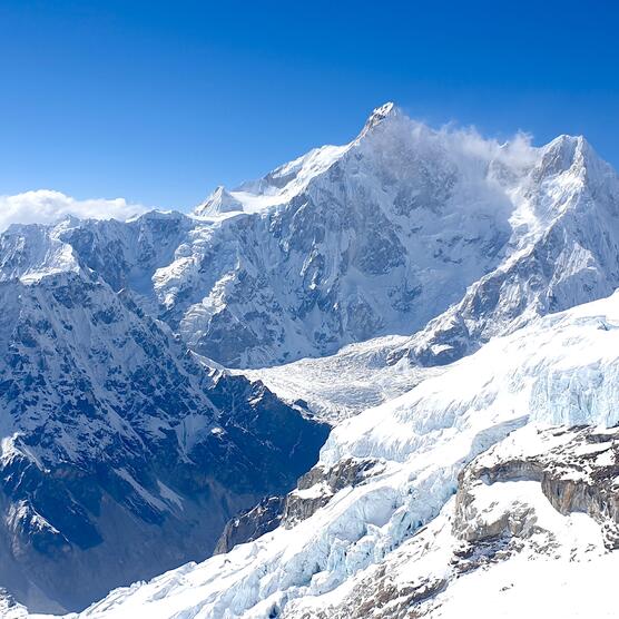 7711 metrov vysoká Jannu (Kumbhakarna) z druhého tábora