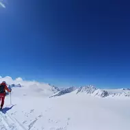 Kto hľadá, ten nájde šťastie... Pod sedlom Brochkogeljoch.