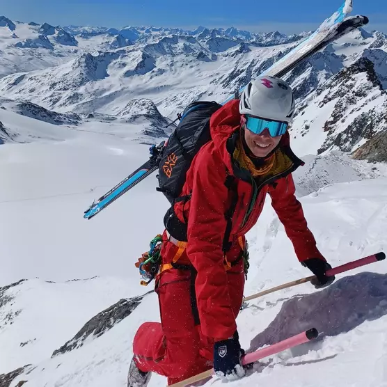 Kto hľadá, ten nájde šťastie... Pod sedlom Brochkogeljoch.