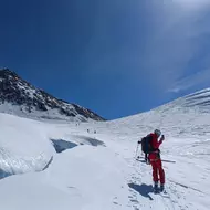 Ľadovec pod Wildspitze.