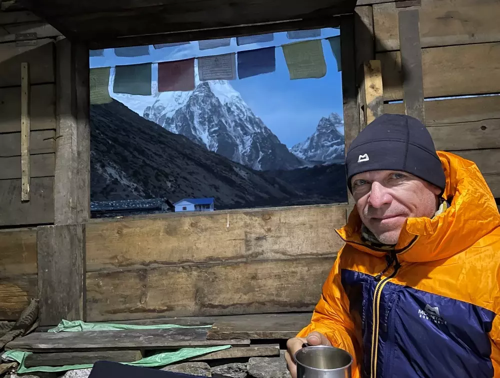 Pred kuchyňou v Ramche