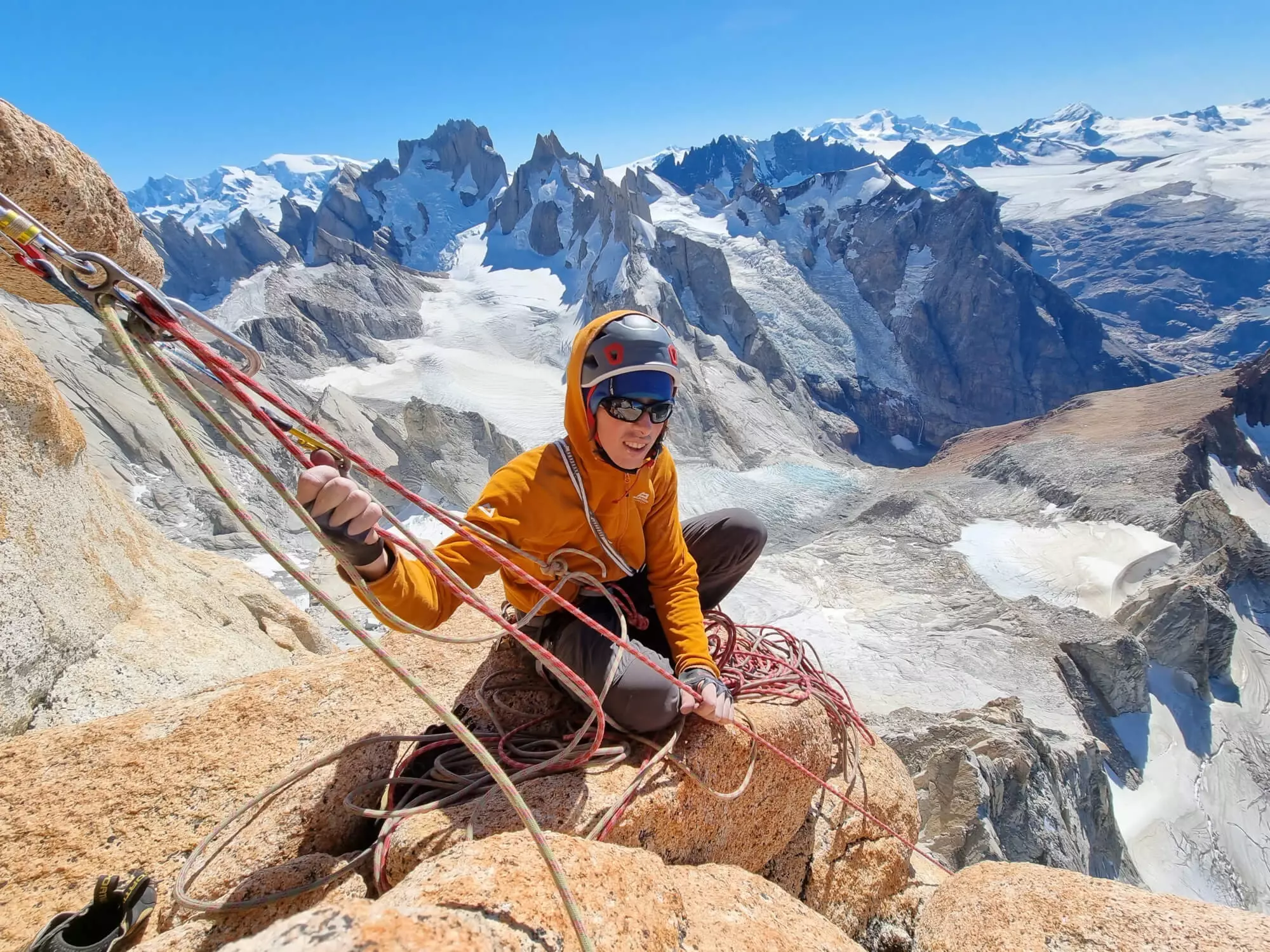 Štand za poslednou ťažkou dĺžkou.