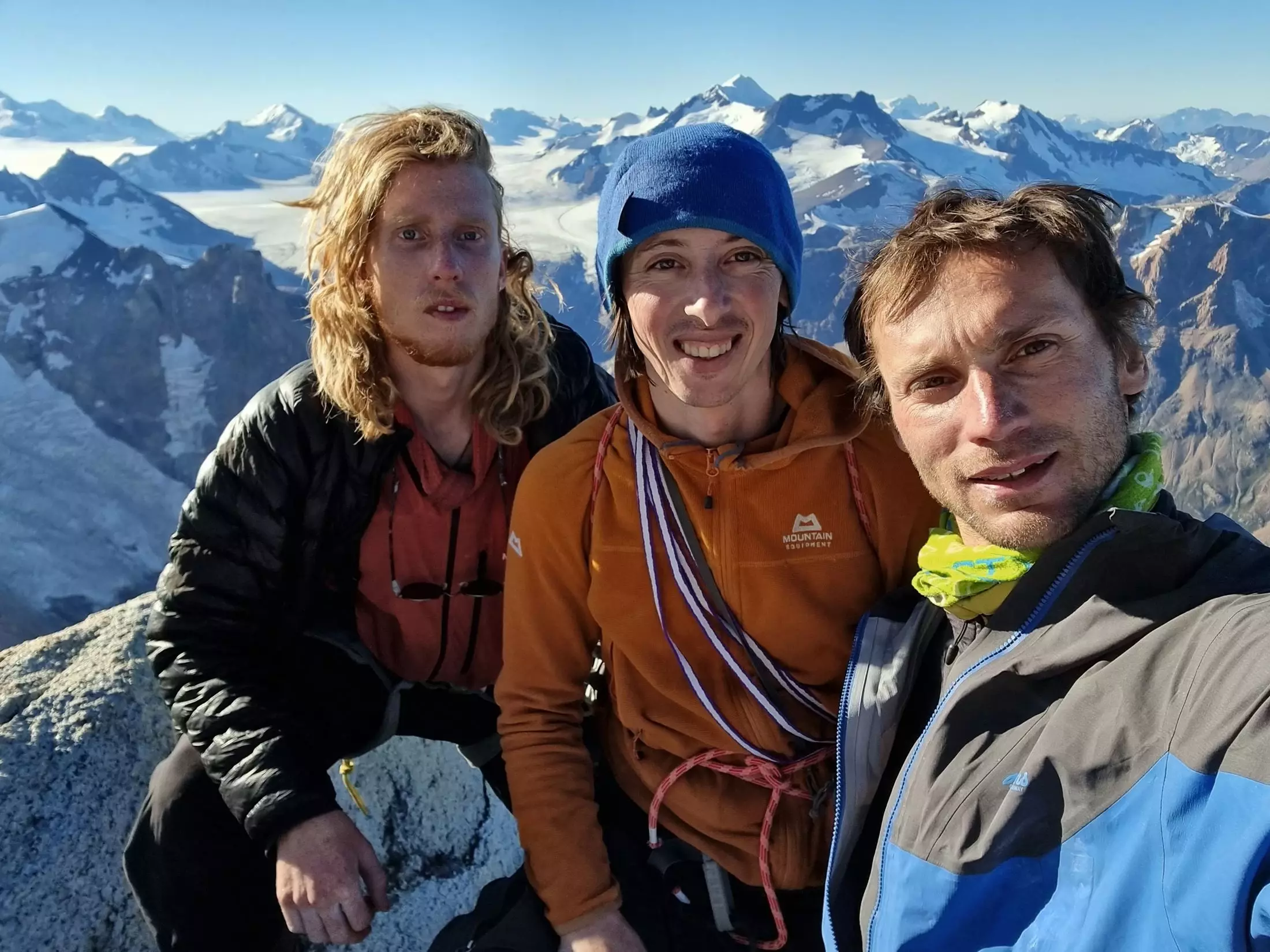 Vrcholovka na Aguja Guillamet (Augustín, Ondro, Jožo)