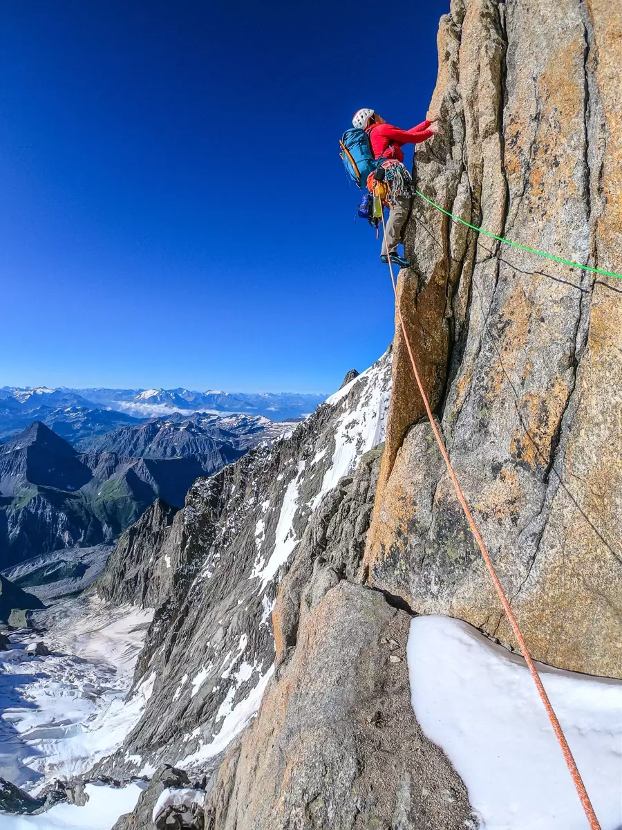 S takýmto nákladom sa aj 6a lezie ako 7a